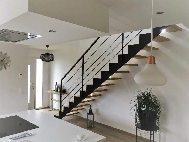 Escalier personnalisé intérieur moderne Malling