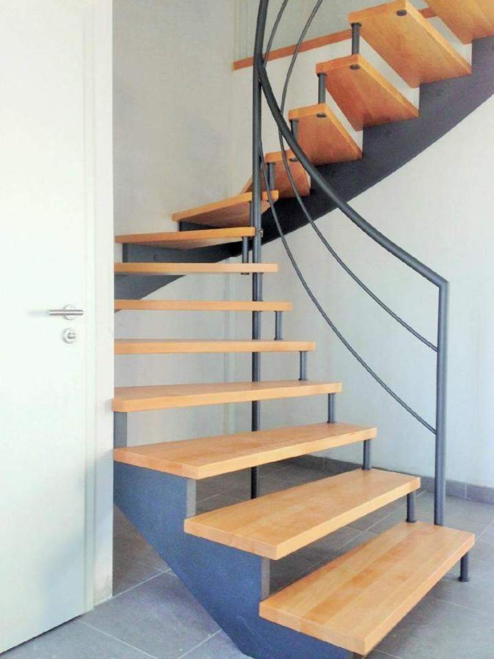 Escalier sur mesure maison Malling